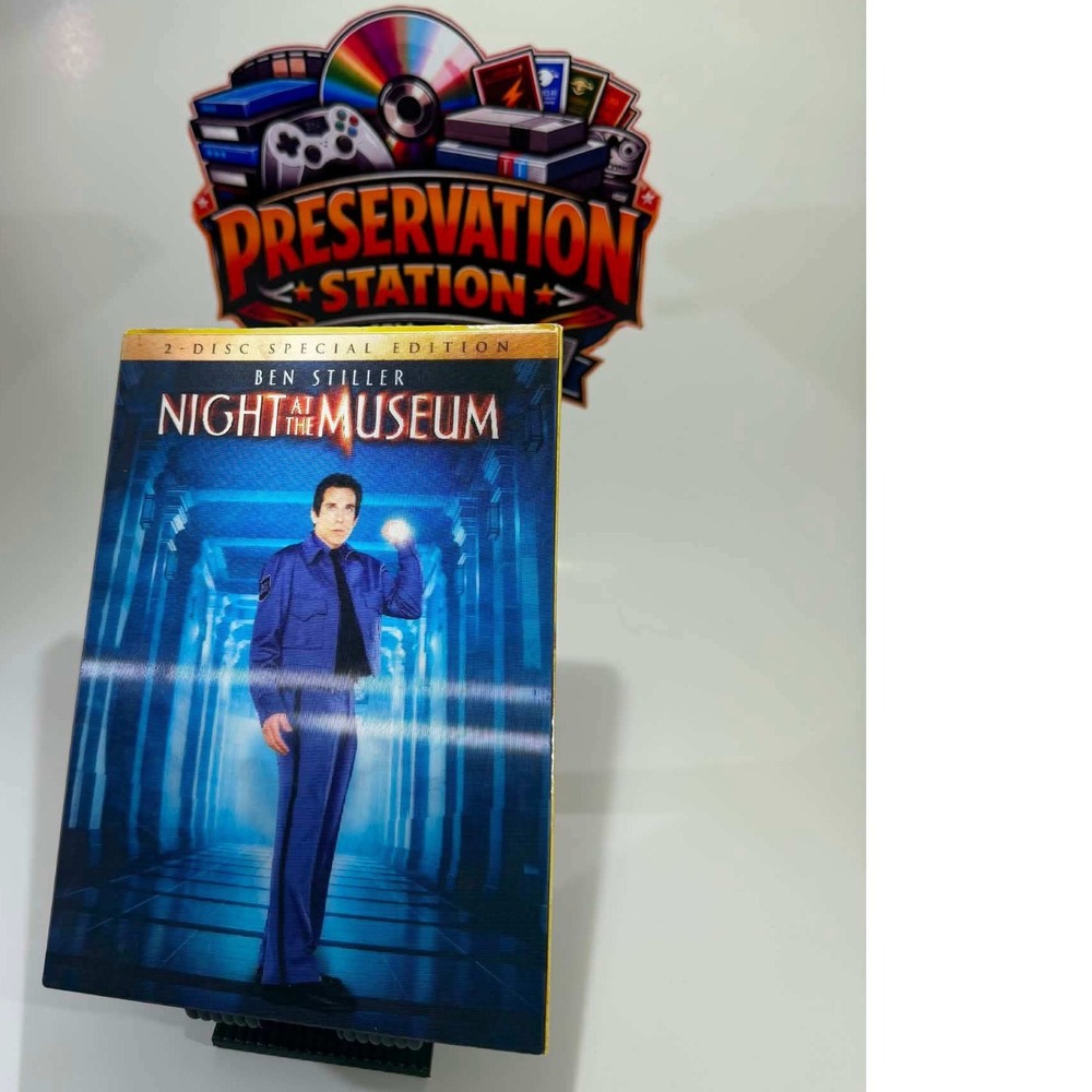 Night at the Museum DVD 2-Disc Special Edition Ben Stiller Widescreen Slipcover